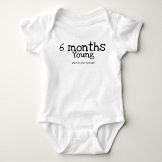 Baby Monthly Meilenstein Strampler