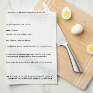 Baby MSDS. lustiger Burpstoff Handtuch