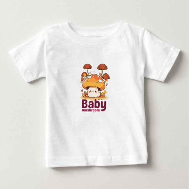 Baby Mushroom Baby T-shirt (Vorderseite)