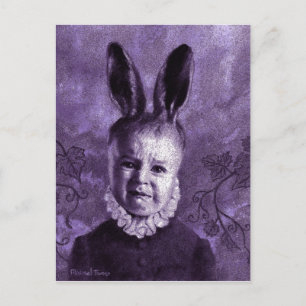 Baby Mutant Bunny Postcard Postkarte