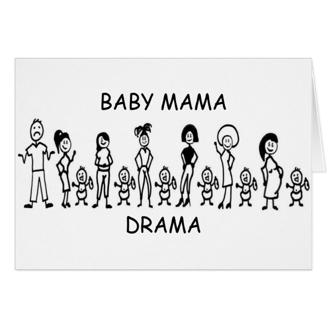 Baby-Mutter Drama (Vorderseite (Horizontal))