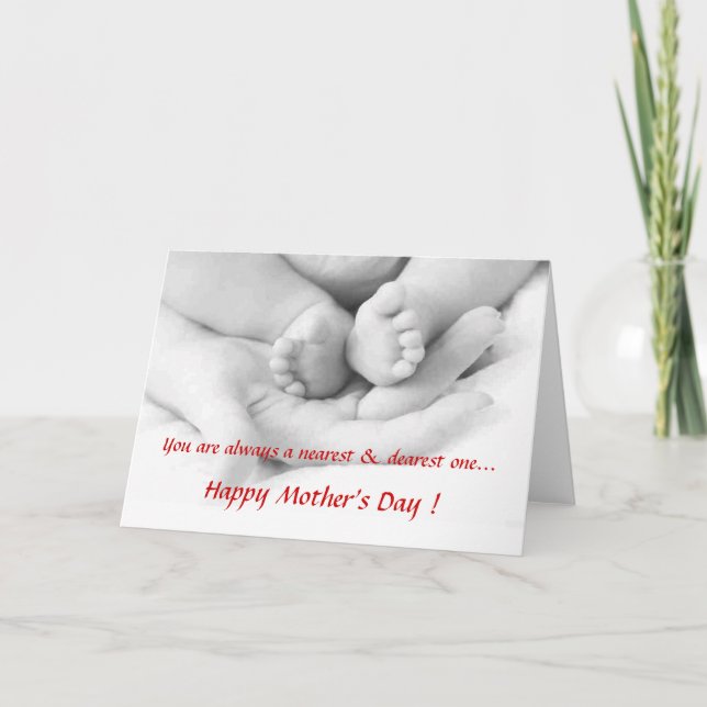 Baby n Mom Card Karte (Vorderseite)