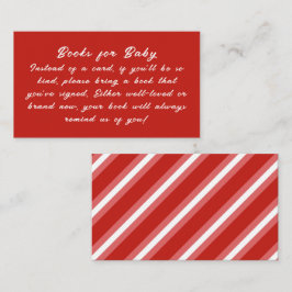 Baby nach der kalten Baby-Dusche buchen Begleitkarte