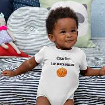 Baby Name 1. Halloween Neugeborenen-Body 24 Monate