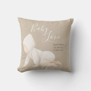 Baby Name Script Baby Liebe Keepake Kissen