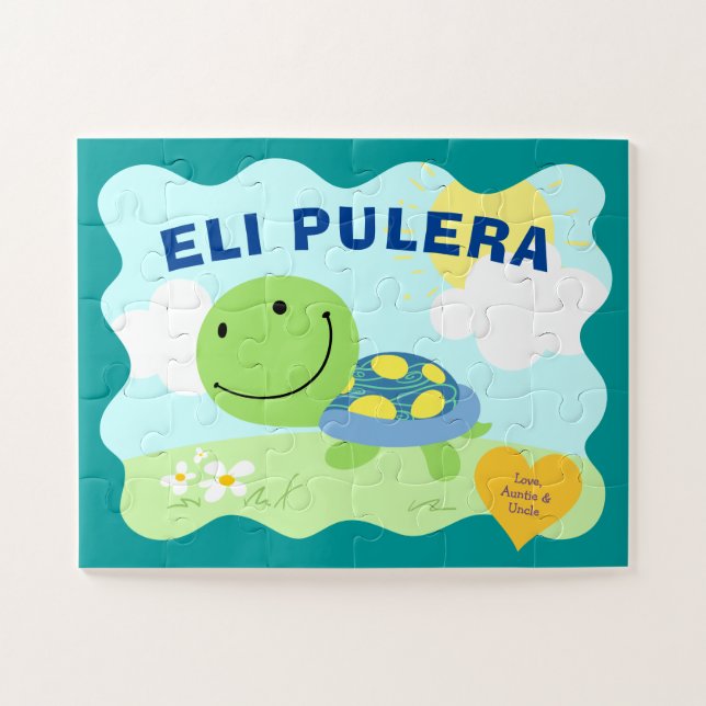 Baby Name Turtle Puzzle (Horizontal)