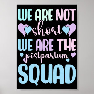 Baby Neugeborene Perinatale Pflege Frau Postpartum Poster