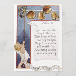 Baby New Year Ringglocke Dove Einladung