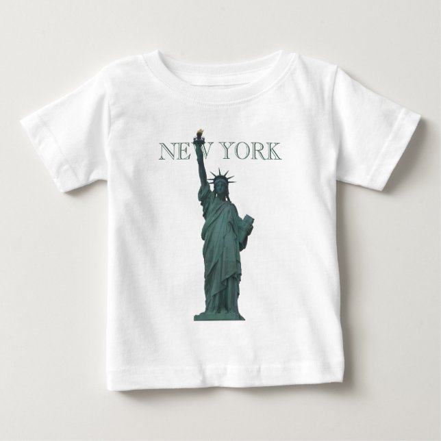 Baby New York Shirt NYC Statue of Liberty Souvenir (Vorderseite)