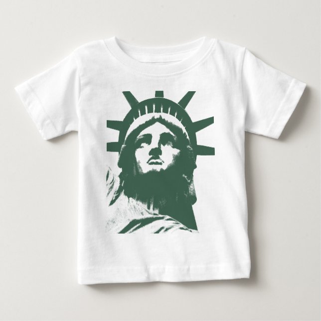Baby New York Shirt Statue of Liberty Baby Souveni (Vorderseite)