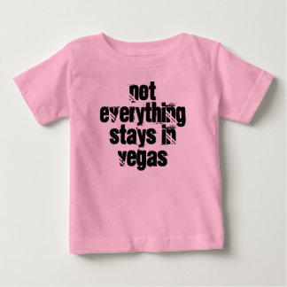 Baby 'nicht alles bleibe in Vegas' T-shirt