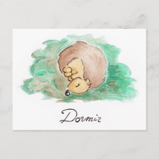 Baby Nickerchen Postkarte