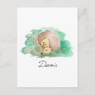 Baby Nickerchen Postkarte