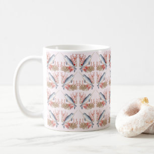 Baby niedlich Narwhal Ozeanseashells Kaffeetasse