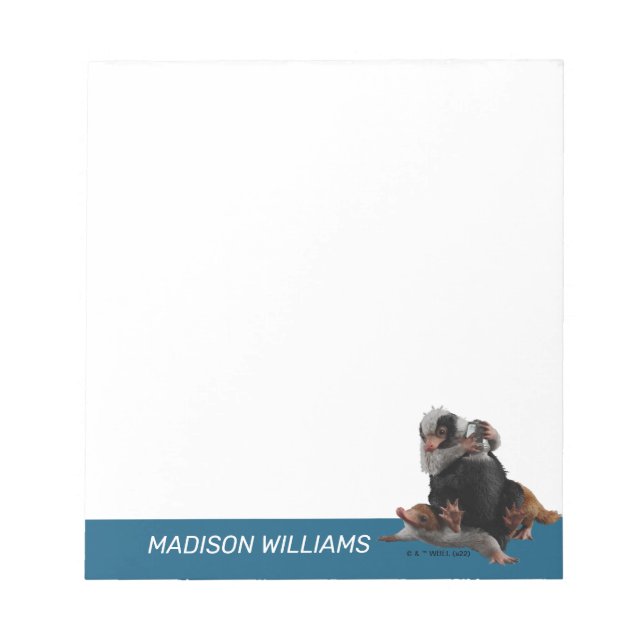 Baby Nifflers findet den Preis Notizblock (Vorderseite)