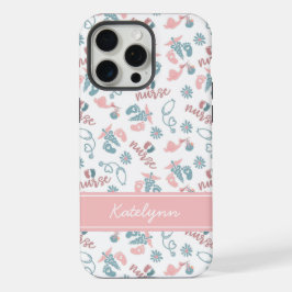Baby Nurse Phone Case | Personalized Name iPhone 15 Pro Max Hülle