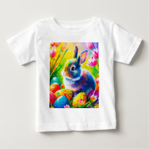 Baby Oaster Bunny Painting-91451 T-shirt