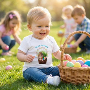 Baby- oder Kleinkind Erstes Ostern T-Shirt