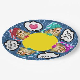 Baby Oh Baby Party Goods Paper Plate Pappteller