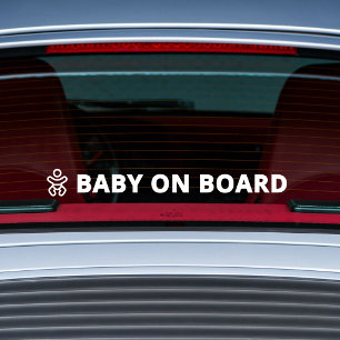 Baby on Board Auto-Aufkleber   Sicherheits-Windsch Fensteraufkleber