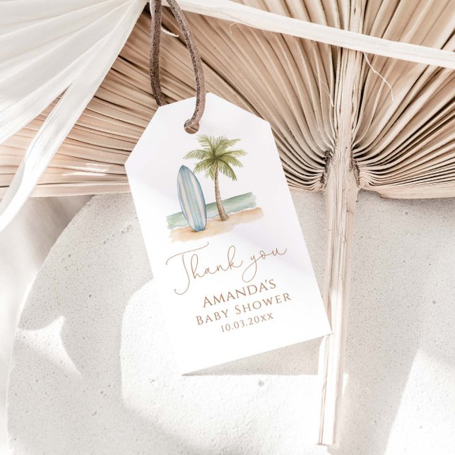 Baby on Board Baby Dusche Vielen Dank Geschenkanhänger (Von Creator hochgeladen)