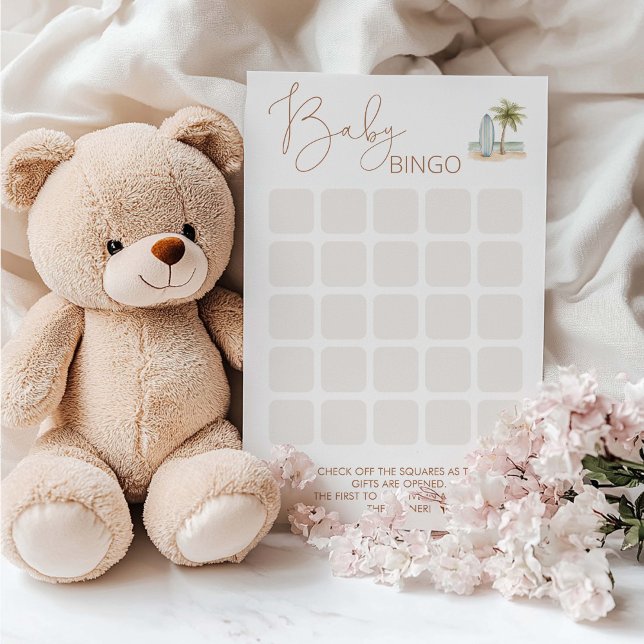 Baby On Board Baby Showdusche Bingo Spiel (Von Creator hochgeladen)