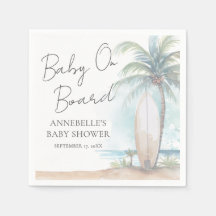 Baby On Board Beach Baby Shower