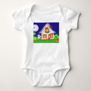 Baby One Piece mit Halloween-Motiv Strampler