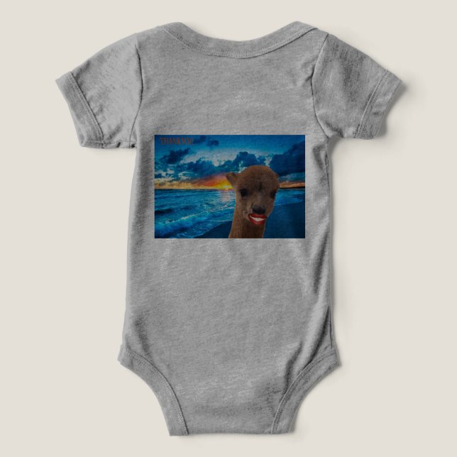 Baby-One-Stück (Design Rückseite)