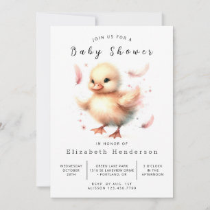 Baby Online Duck Baby Dusche Einladung