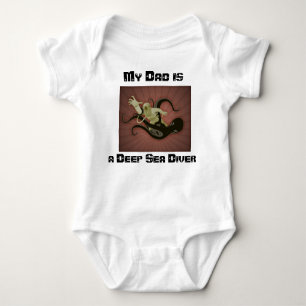 Baby onsie Tiefseetaucher Baby Strampler