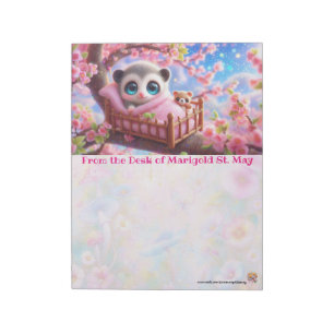 Baby-Opossum-Notizblock Notizblock