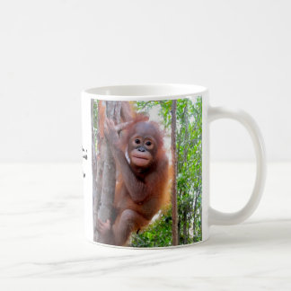 Baby-Orang-Utan Uttuh Kaffeetasse