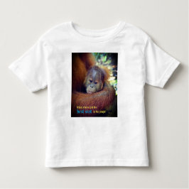 Baby Orangutan Kleinkind T-shirt