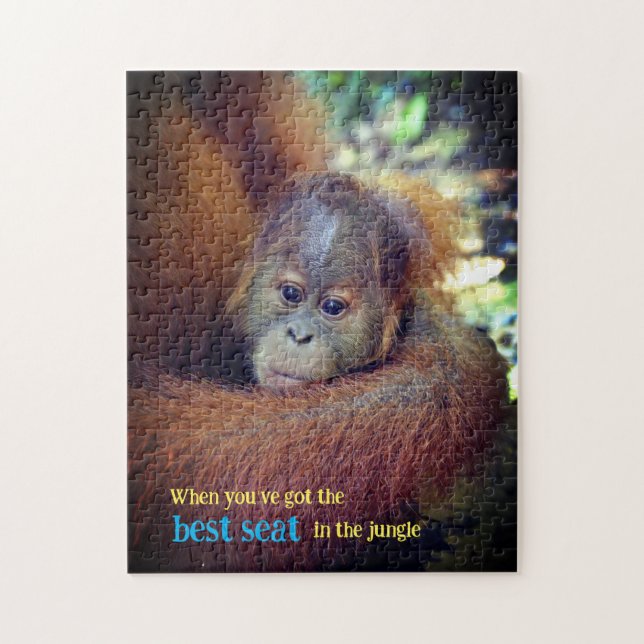 Baby Orangutan Puzzle (Vertikal)