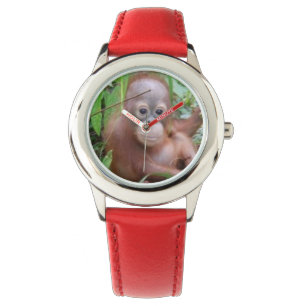 Baby Orangutan Steppenwolf Armbanduhr