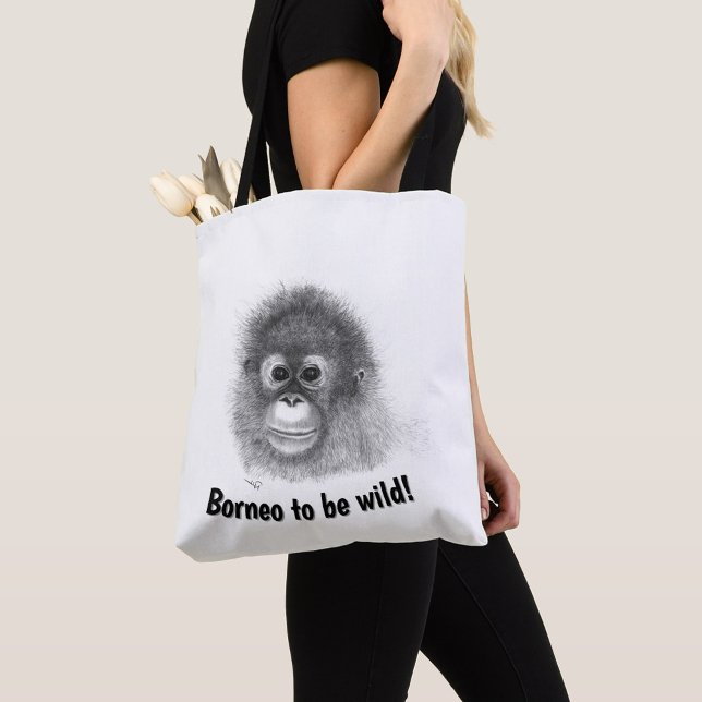 Baby Orangutan Tote Bag (Von Creator hochgeladen)