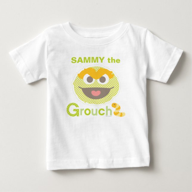 Baby Oscar Grouchy | Name hinzufügen T-shirt (Vorderseite)