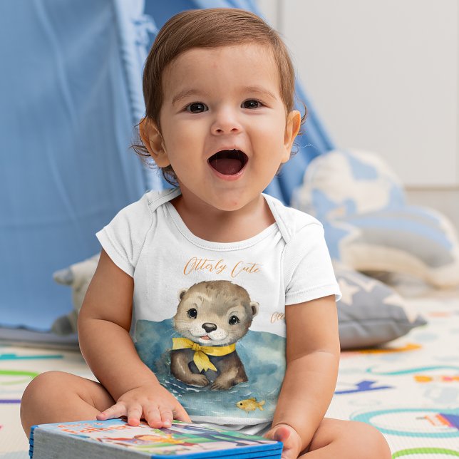 Baby Otter Gender Neutral Strampler (Von Creator hochgeladen)