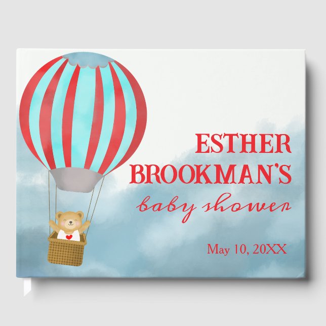 Baby Over the Clouds kommt Gästebuch (Vorderseite)