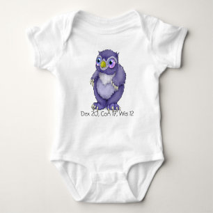 Baby Owlbear Säuglings-Bodysuit Baby Strampler