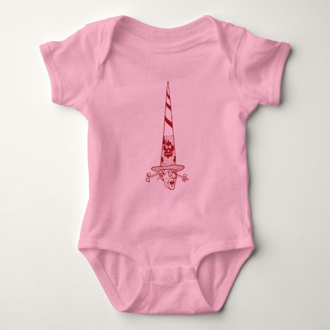 Baby Oz - Hexe des Westens Strampler (Vorderseite)