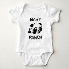 Baby-Panda Baby Strampler