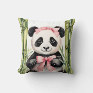 Baby-Panda-Bär-Mädchen Kissen