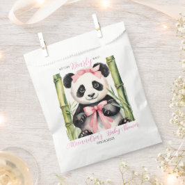Baby Panda Bear Bear Bearly Wait Girls Baby Dusche Geschenktütchen