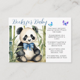 Baby Panda Bear Books for Baby Begleitkarte