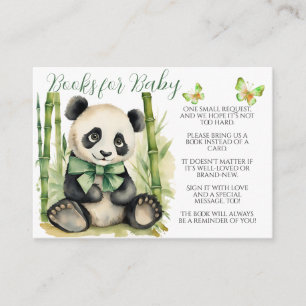 Baby Panda Bear Gender Neutral Books for Baby Begleitkarte
