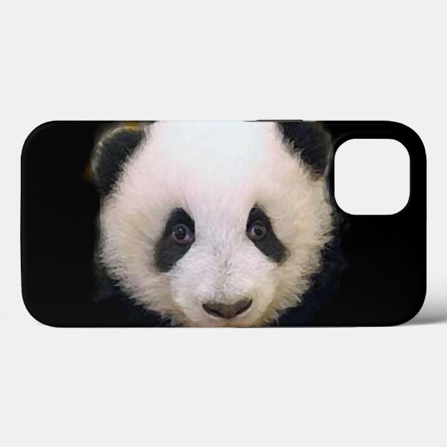 Baby Panda Case-Mate iPhone Hülle (Rückseite (Horizontal))