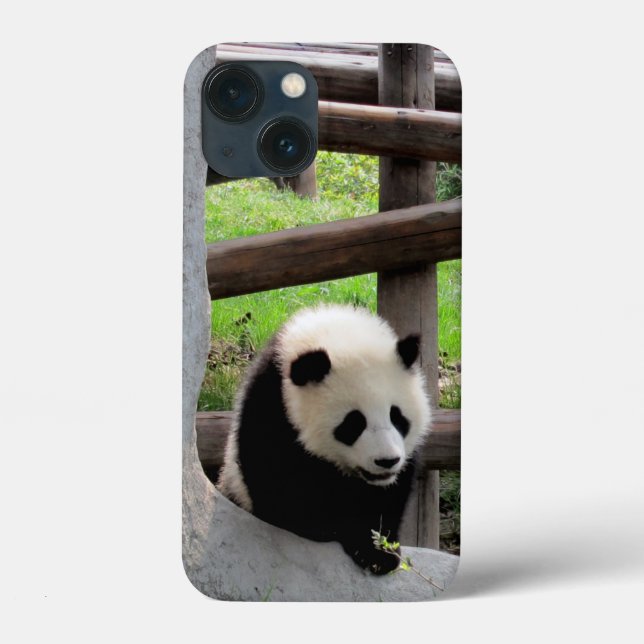 Baby Panda Case-Mate iPhone Hülle (Rückseite)