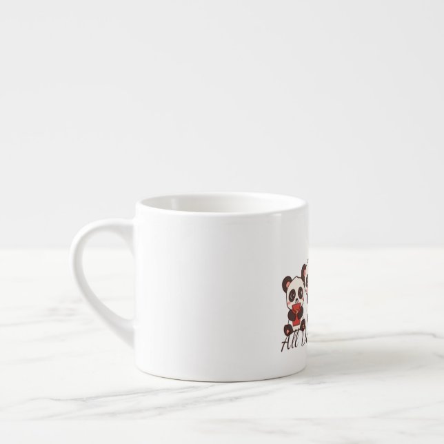 Baby Panda Espressotasse (Links)